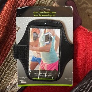 Black Sport Armband Case